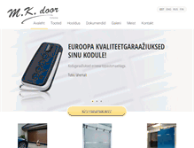 Tablet Screenshot of mkdoor.ee